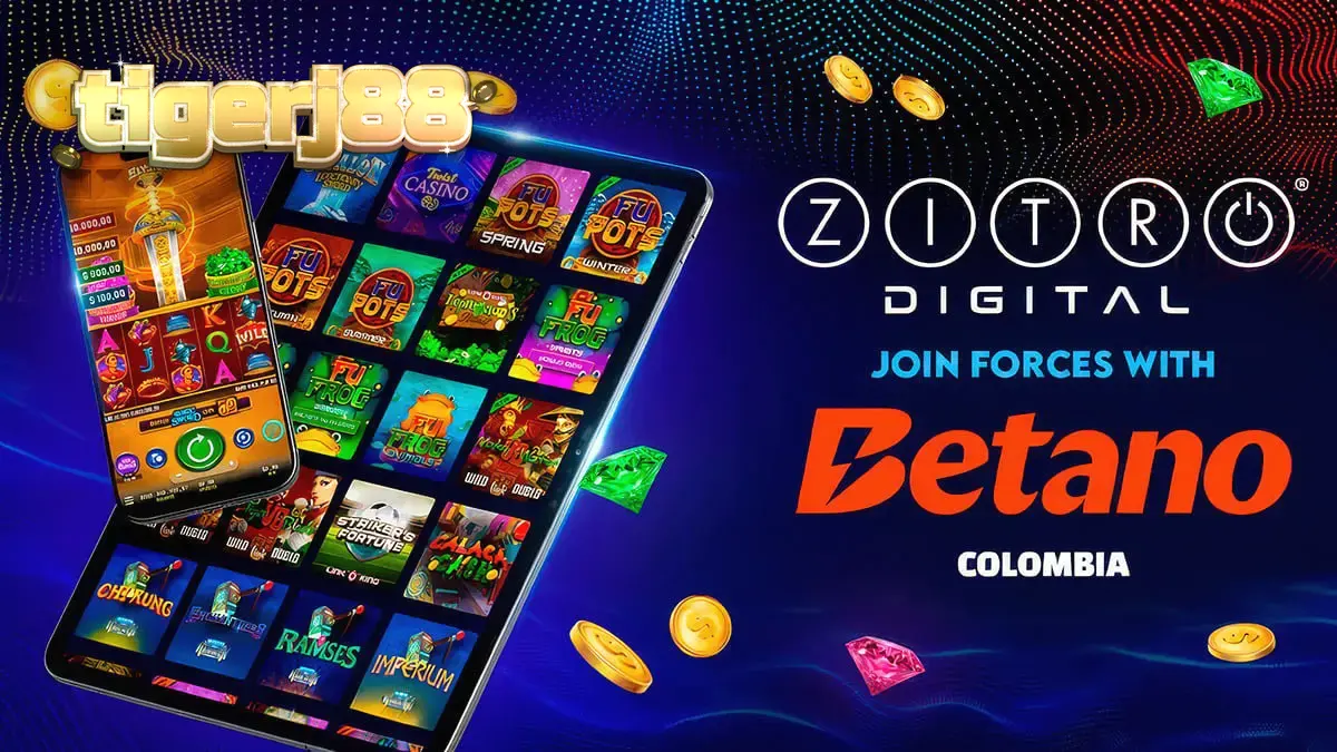 Tampilan antarmuka platform permainan slot digital dengan nuansa modern