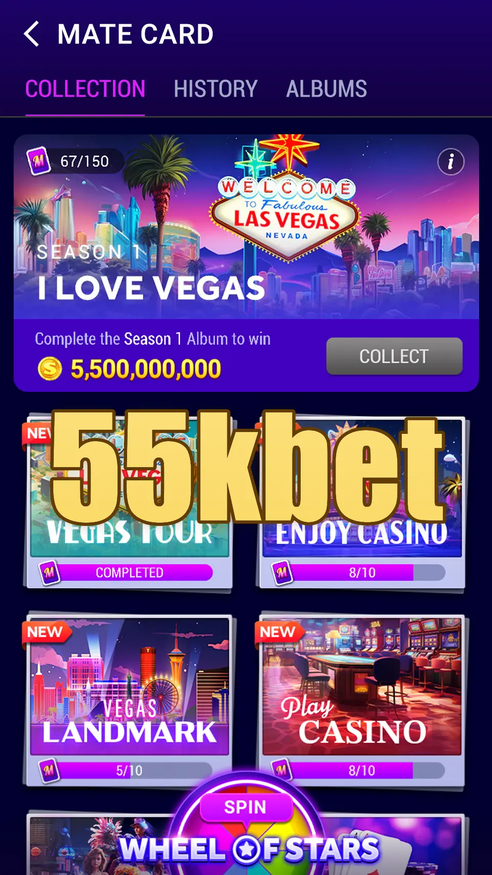 55kbet Tangkapan Layar - APK Resmi